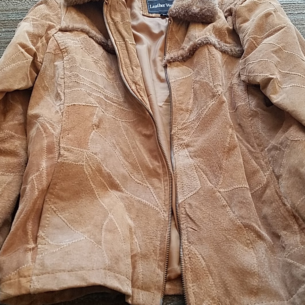 Leather works jacket